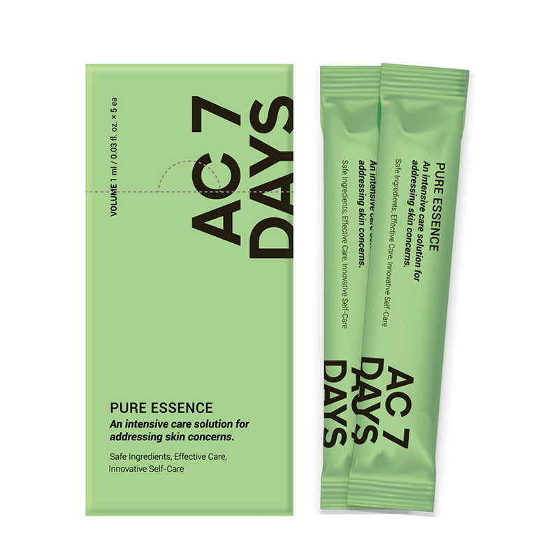 Ампула чиста кожа със спикула (микроигли) Dr.Tisha AC7 Days PURE ESSENCE General Skin Trouble 5x1ml
