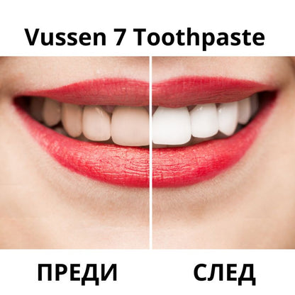 Избелваща паста за зъби с водороден пероксид 0,75% Vussen 7 Toothpaste