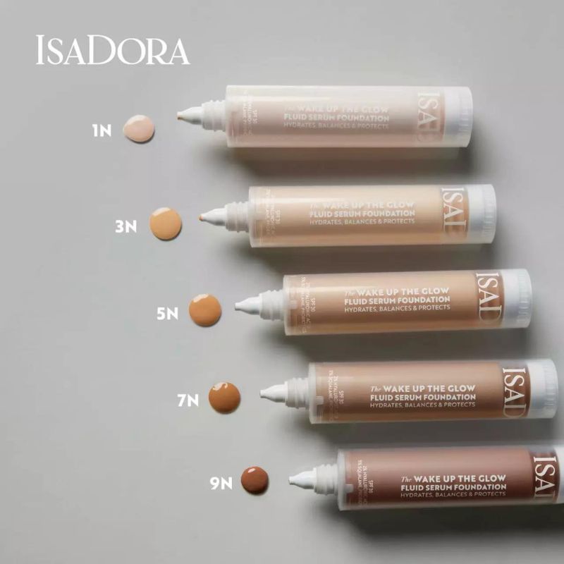 Флуид Фон дьо тен SPF30 Isadora Wake Up the Glow Fluid Serum