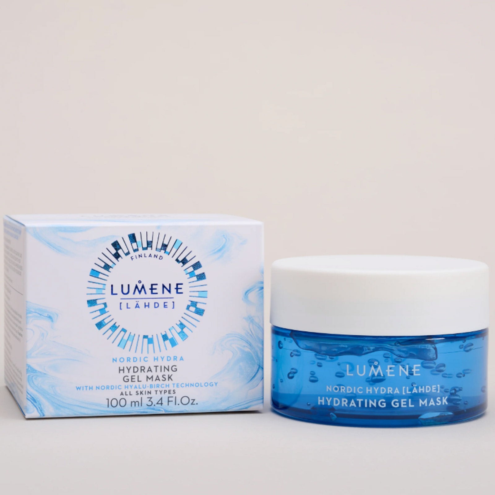 Хидратираща гел маска LUMENE NORDIC HYDRA [LAHDE] Face Hydrating Gel Mask
