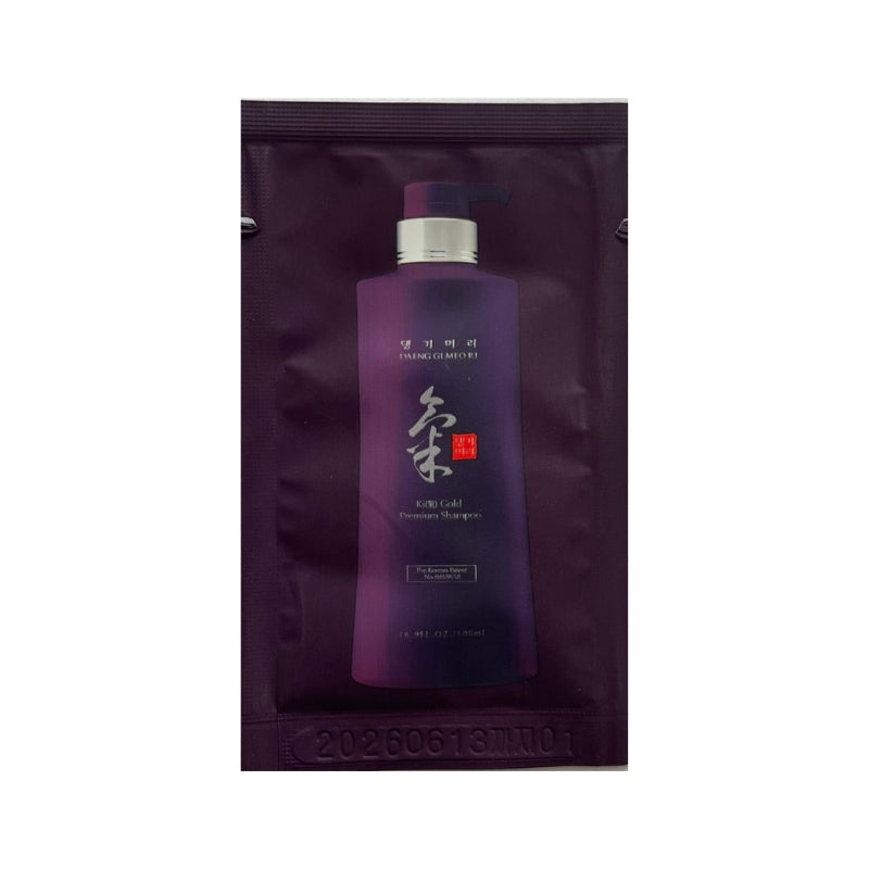 Шампоан Златна енергия за увредена и тънка коса Doori Ki Gold Premium 7 ml