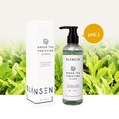Почистващ гел със Зелен чай Chamos Blansen