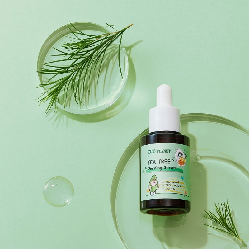 Чаено Дърво Ампулен Серум Против Акне и Черни Точки Doori Egg Planet Tea Tree  Docking Serum Outlet