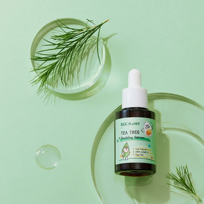 Чаено Дърво Ампулен Серум Против Акне и Черни Точки Doori Egg Planet Tea Tree  Docking Serum Outlet