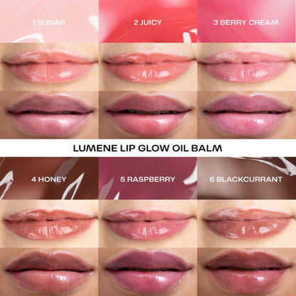 Сет Lumene 2 броя Хидратиращо балсам олио Lip Glow Oil Balm