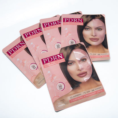 Сет от 5 броя PDRN Озаряващ Бустер - Маска Chamos ACACI by Lilyana + ПОДАРЪК