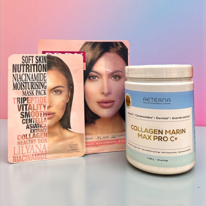 Сет за Перфектна кожа Chamos & Collagen Pro Max by Lillyana