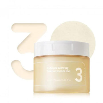 Хидратиращи и озаряващи тонер падове Numbuzin No.3 Radiance Glowing Jumbo Essence Pad