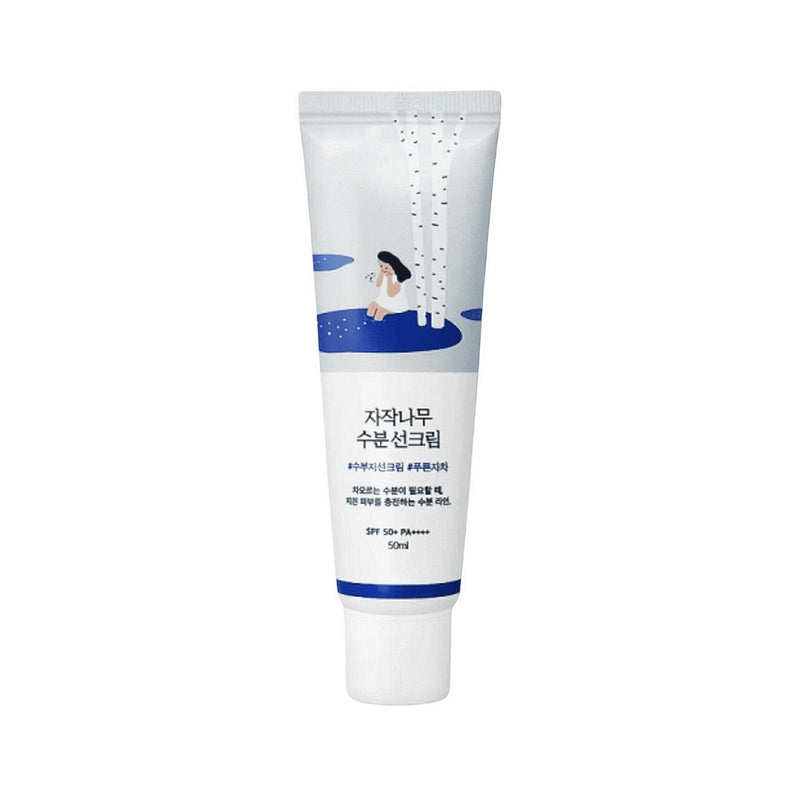 Хидратиращ слънцезащитен крем SPF50 със сок от бреза ROUND LAB Birch Juice Moisturizing Sunscreen SPF50+ PA++++