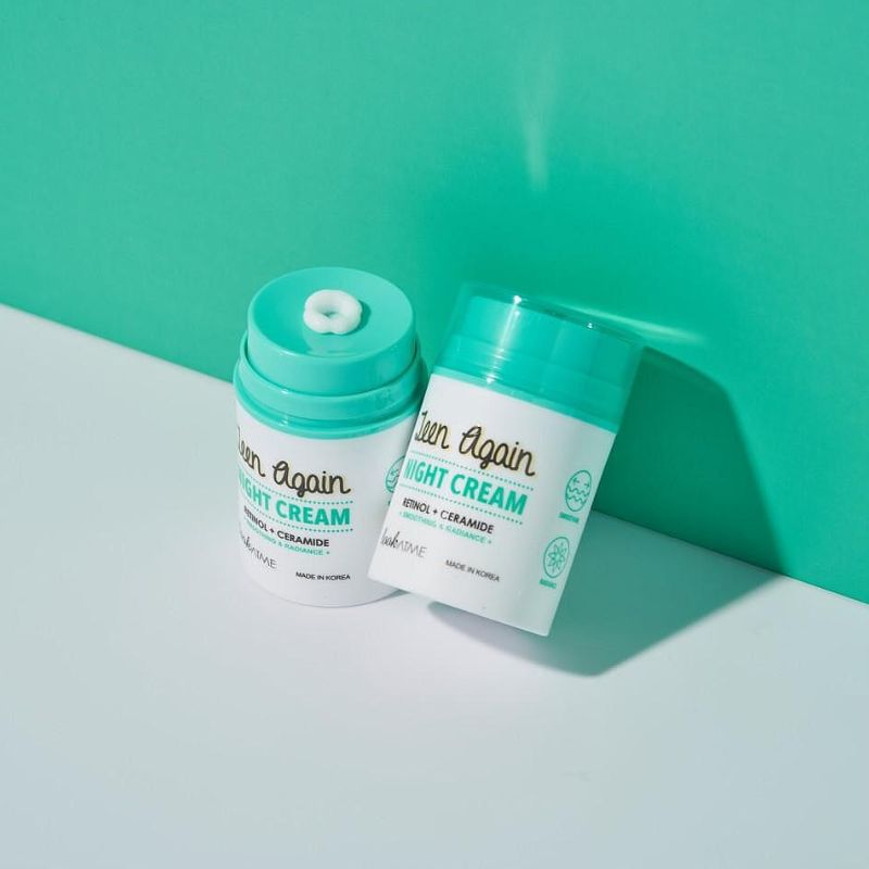 Регенериращ нощен крем с ретинол и серамиди lookATME Teen Again Night Cream With Retinol + Ceramide