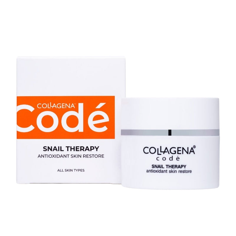 Регенериращ антиоксидантен крем Snail Therapy COLLAGENA Codé