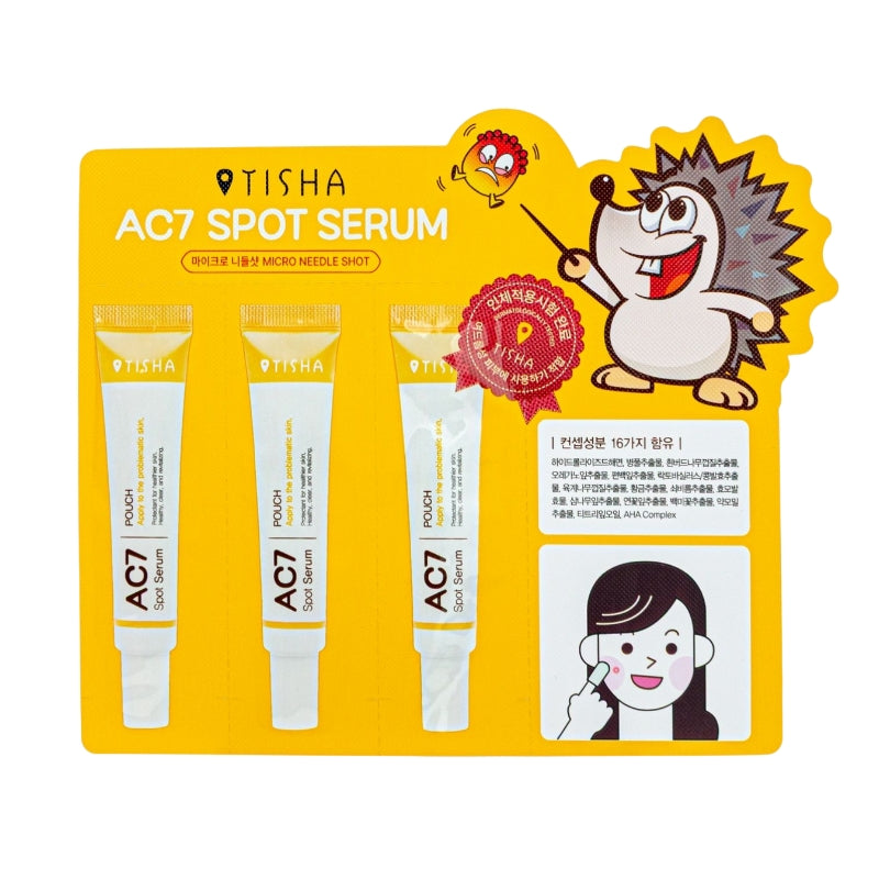 Dr. Tisha AC7 Анти акне серум с микроигли 3 х 1 g