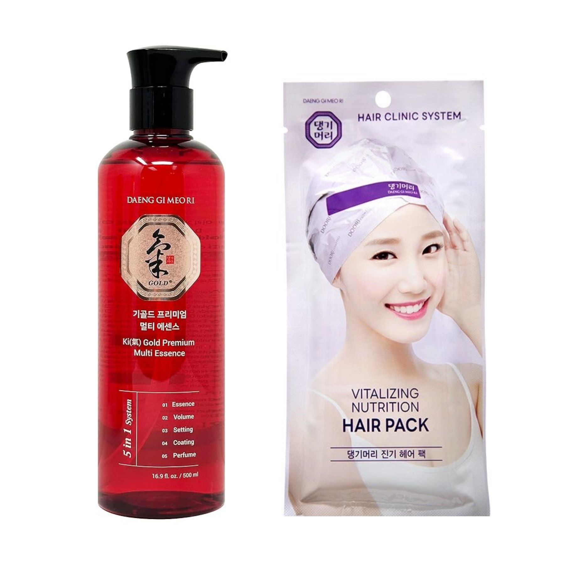 Сет Корейска грижа за блестяща и здрава коса Doori Ki Gold & Vitalizing