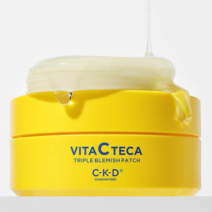 Витамин C-Тека “Тройна сила” Пачове против несъвършенства CKD Vita C Teca Triple Blemish Patch(60 Patches)
