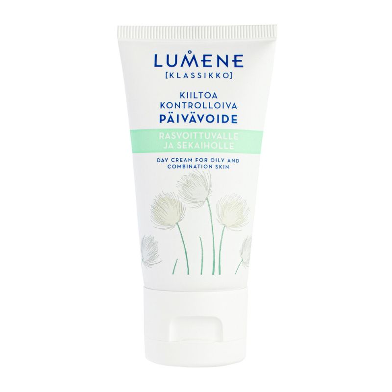 Матиращ дневен крем за комбинирана и мазна кожа Lumene Klassikko day cream for oily and combination skin