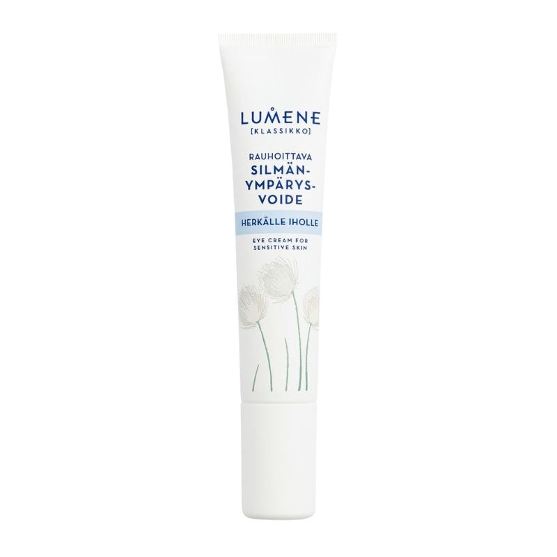 Успокояващ околоочен крем за чувствителна кожа Lumene Klassikko eye cream for sensitive skin