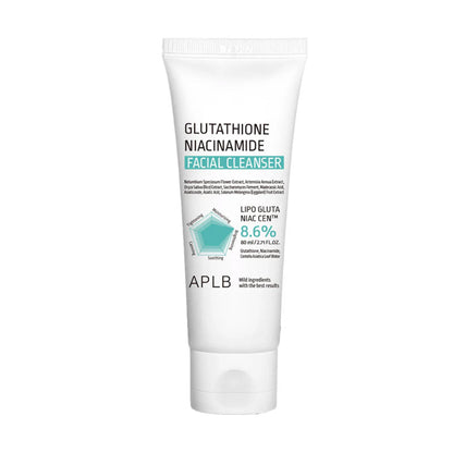 Почистващ гел за лице с глутатион и ниацинамид APLB Glutathione Niacinamide Facial Cleanser