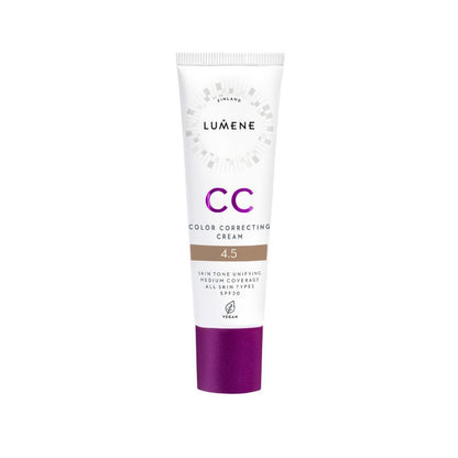 Lumene CC cream - Веган CC Крем "Абсолютно съвършенство" 7в1 SPF 20