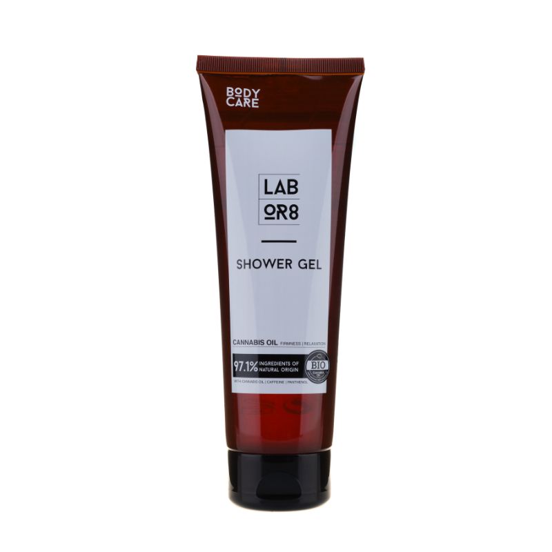 Натурален душ гел с конопено масло Labor8 Hemp Shower Gel
