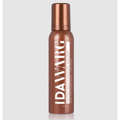 Автобронзиращ мус за незабавен много тъмен тен IDA WARG Instant Self-Tanning Mousse Extra Dark