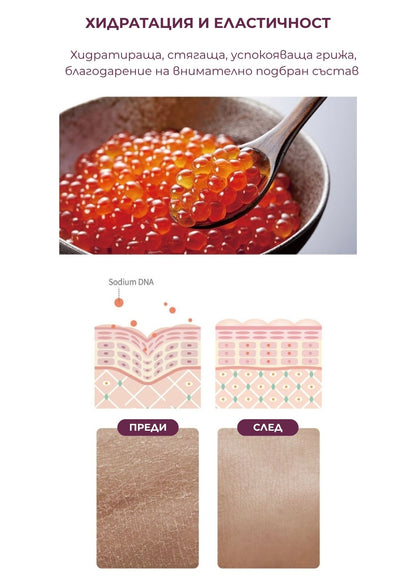 PDRN Хидратиращ крем за клетъчна регенерация VAMPIRE Cream Poul La Peau