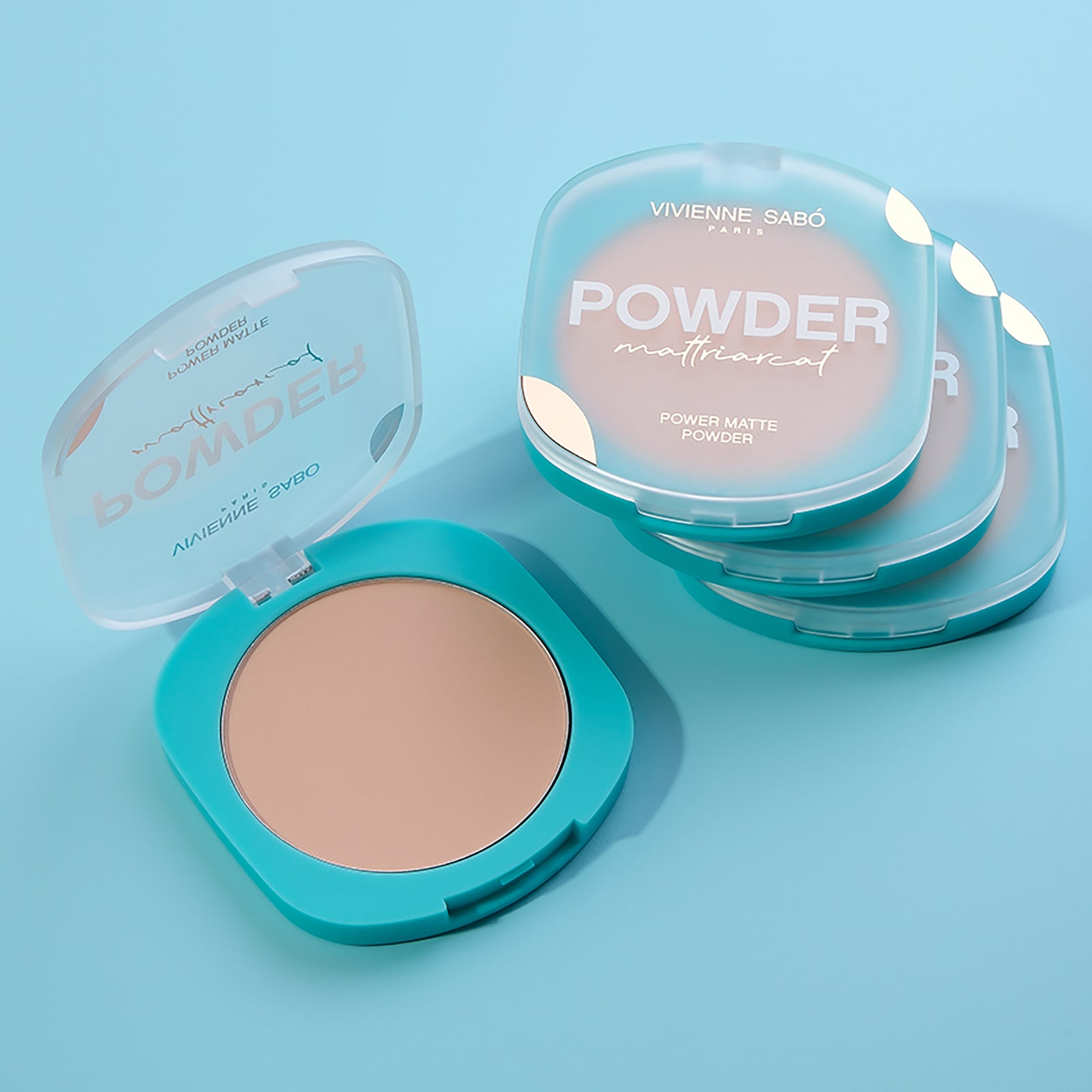 Компактна матираща пудра Mattriarcat Vivienne Sabo Power Matte Powder