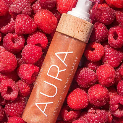 Блестящ спрей с пептиди COCOSOLIS AURA Peptide Shimmer Spray