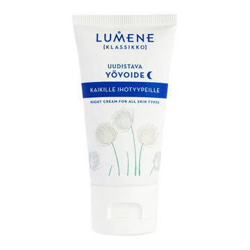 Нощен възстановяващ крем за всеки тип кожа Lumene Klassikko night cream for all skin types