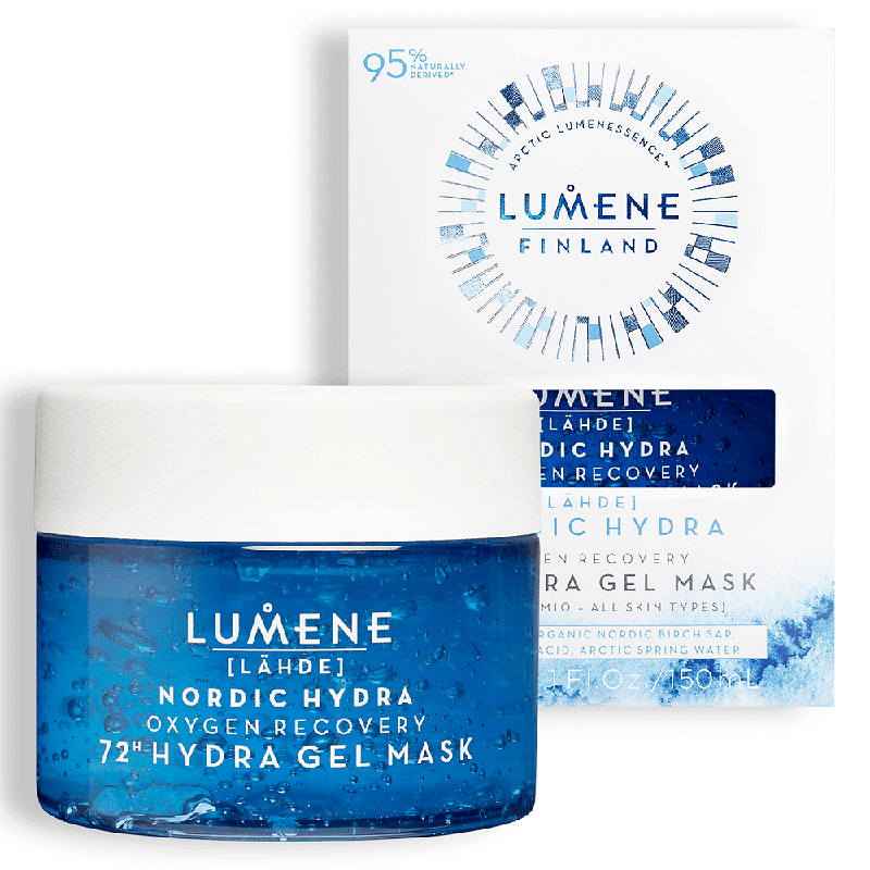 72h Дълбоко хидратираща аеро-гел маска за всеки тип кожа Lumene NORDIC HYDRA Lahde