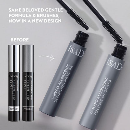 Спирала за чувствителни очи IsaDora Black The Hypo Allergenic Definition Mascara