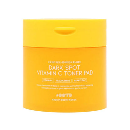 Тонер падове с Витамин С против пигментни петна и неравномерен тен OOTD Dark Spot Vitamin C Toner Pad