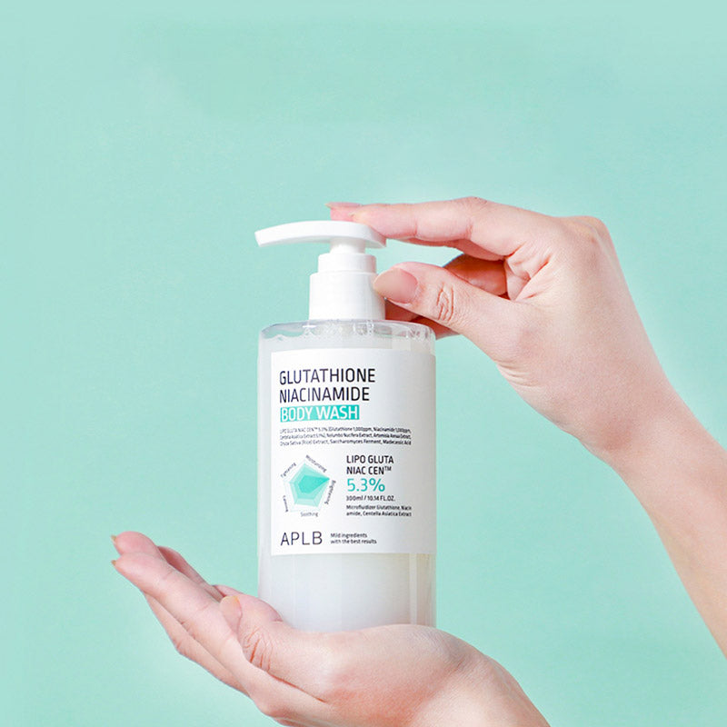 Душ гел с глутатион и ниацинамид APLB Glutathione Niacinamide Body Wash