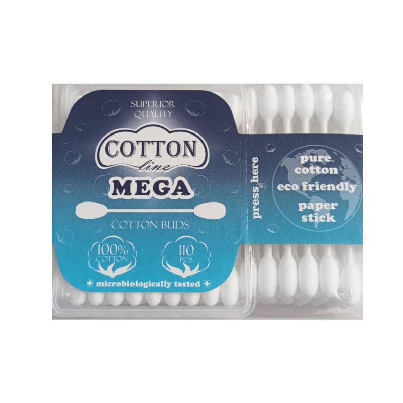 Клечки за уши Cotton Line Mega