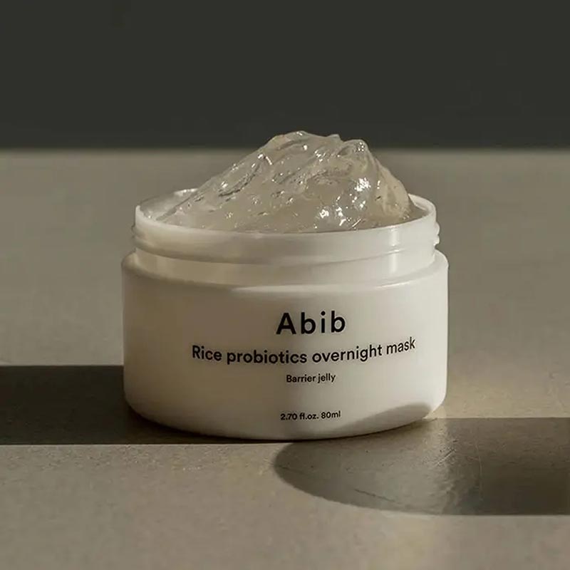 Нощна маска за лице с пробиотици ABIB Rice Probiotics Overnight Mask Barrier Jelly