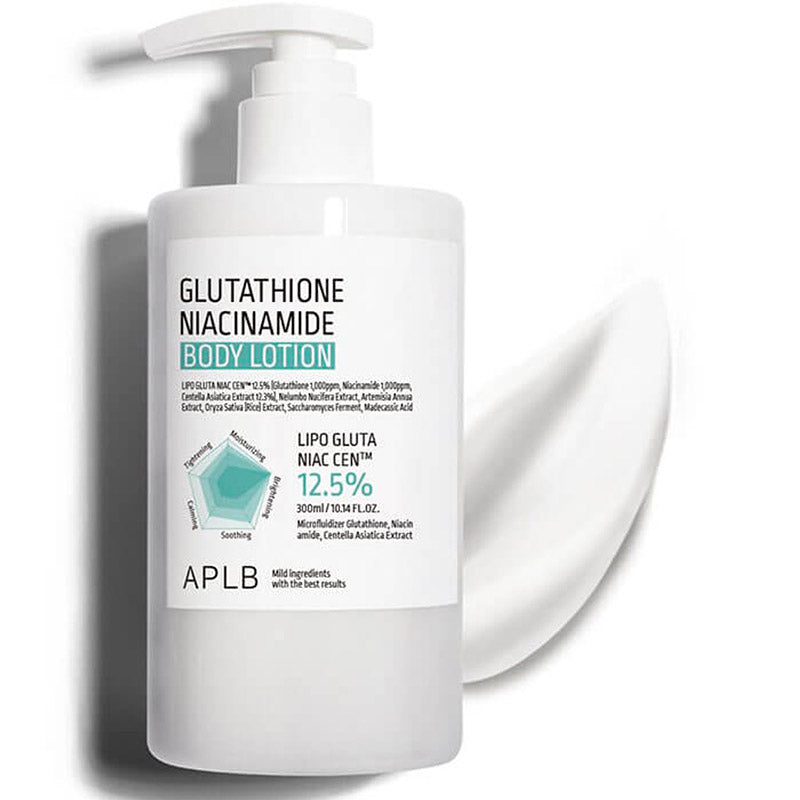 Лосион за тяло с глутатион и ниацинамид APLB Glutathione Niacinamide Body Lotion
