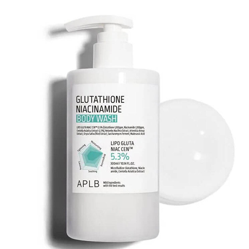 Душ гел с глутатион и ниацинамид APLB Glutathione Niacinamide Body Wash
