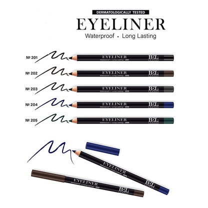 Водоустойчив молив за очи BEL LONDON EYE PENCILS