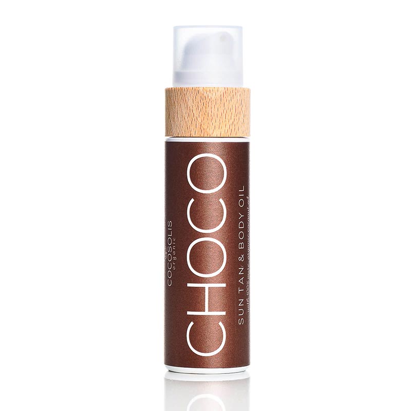 Масло за бърз и наситен тен CHOCO COCOSOLIS Suntan & Body Oil