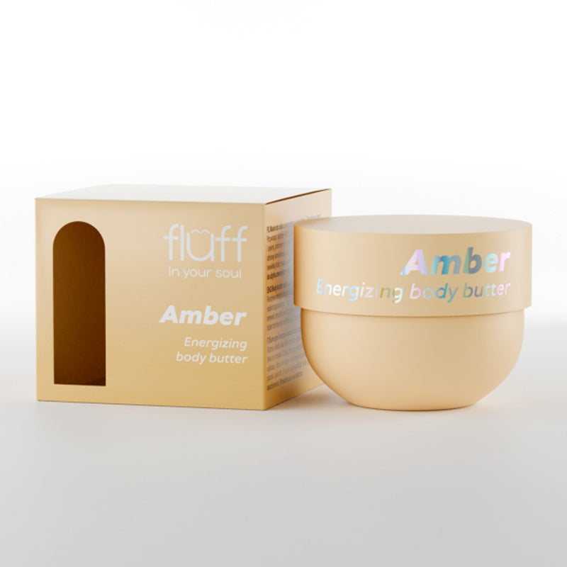 Тонизиращо масло за тяло с кехлибар FLUFF Energizing Body Butter Amber