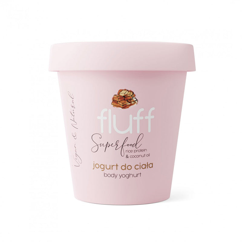 Дълбоко подхранващ йогурт за тяло с оризов протеин – Шоколад FLUFF Body Yoghurt
