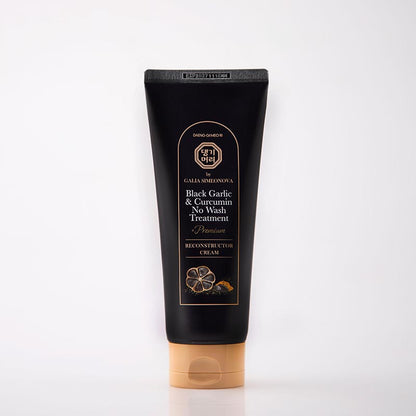Реконструктор за увредена и цъфтяща коса с черен чесън и куркумин DOORI Black Garlic & Curcumin Cream Premium Reconstructor