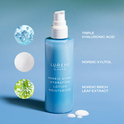 Плъмпинг хидратиращ флуид LUMENE NORDIC HYDRA Lahde Face Hydrating Lotion Moisturizer