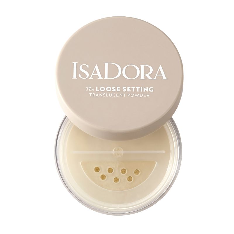 New Фиксираща и матираща пудра на прах IsaDora The Loose Setting Translucent Powder