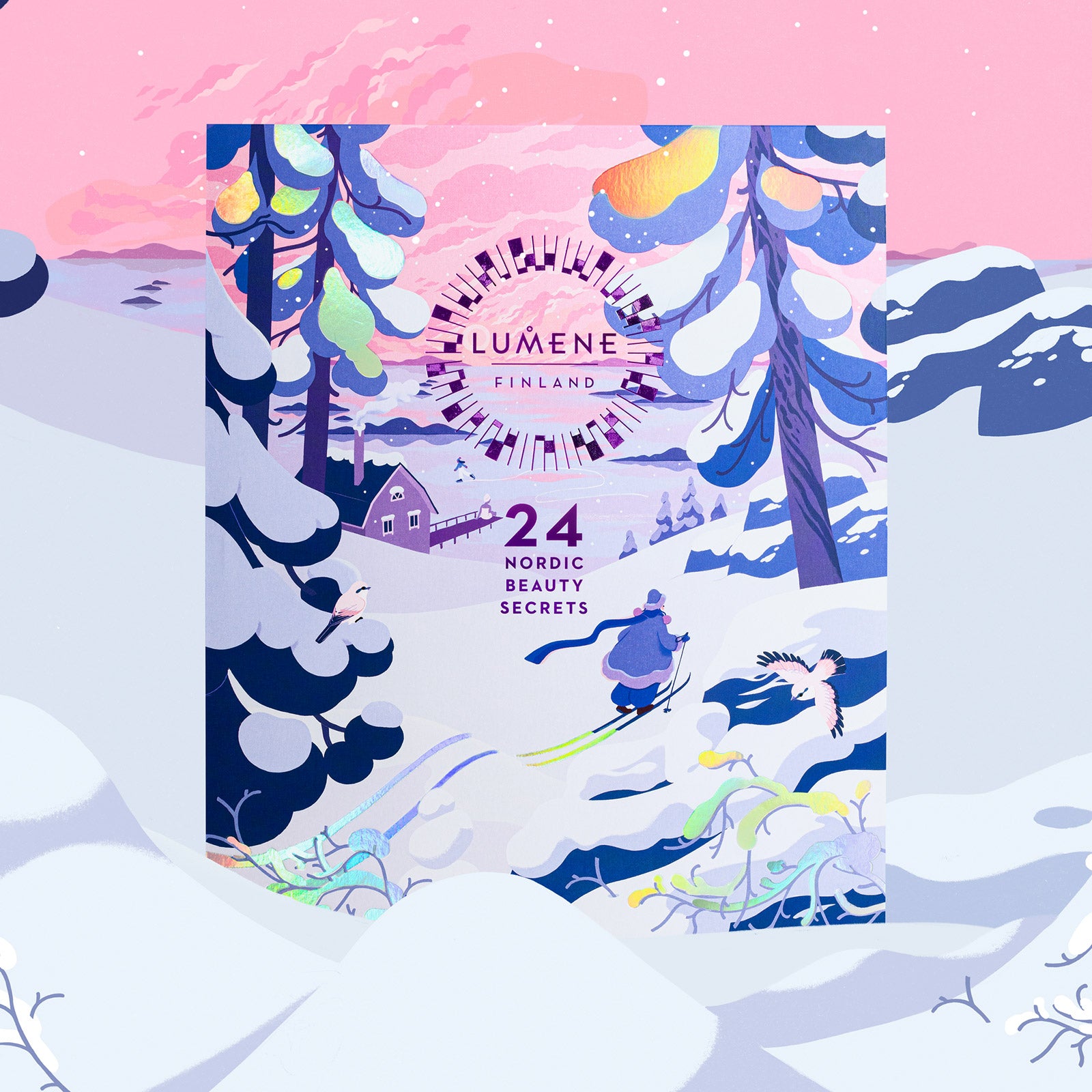 Коледен календар 24 Арктически тайни за красота 2025 LUMENE Advent Calendar