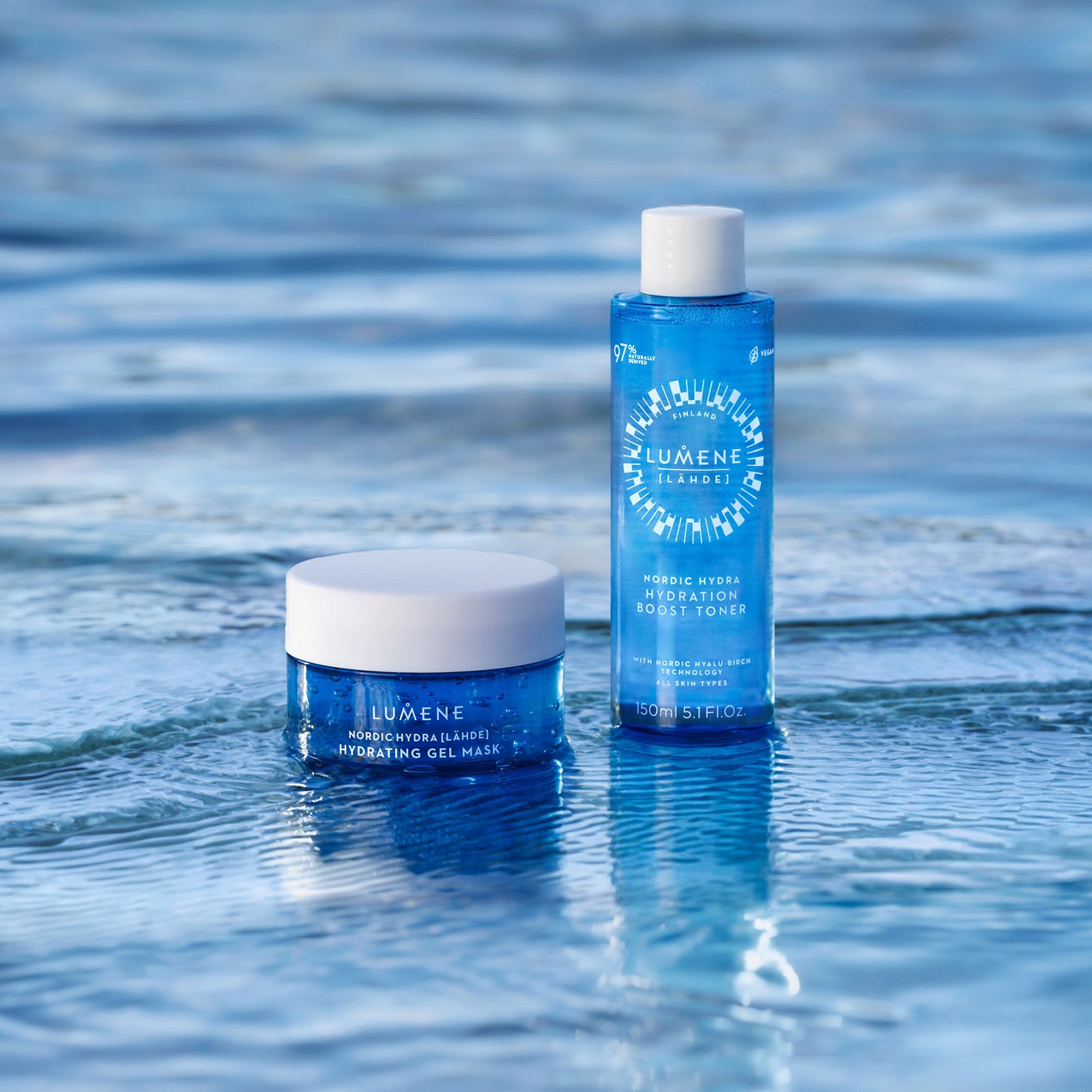 Хидратираща гел маска LUMENE NORDIC HYDRA [LAHDE] Face Hydrating Gel Mask