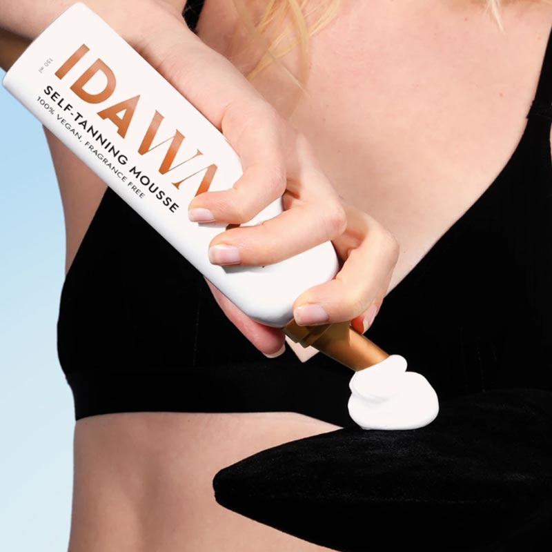 Автобронзиращ мус IDA WARG Self-Tanning Mousse