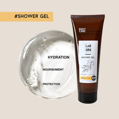 Ароматен душ гел с масло от Марула Labor8 Marula Oil Shower Gel