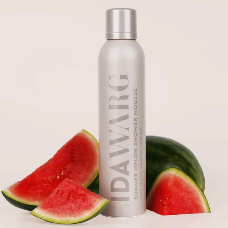 Мус-пяна за копринено гладка кожа ТРОПИЧЕСКА МАГИЯ IDA WARG Summer Melon Shower Mousse - Fruity Formula