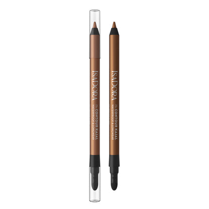 Дълготраен водоустойчив молив за очи Isadora Contour Kajal Waterproof