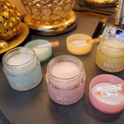 Подхранваща маска за сочни и хидратирани устни - Лимон ASUS Lip Mask Citron